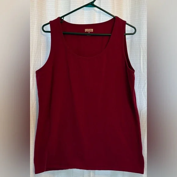 Duluth Trading Co No Yank Tank Top Women's Size 1X - Picture 1 of 3